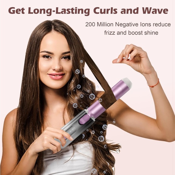 Negative ion cordless curling iron (006) - Picture 6 of 9